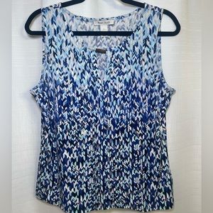 White House Black Market shell/blouse size L